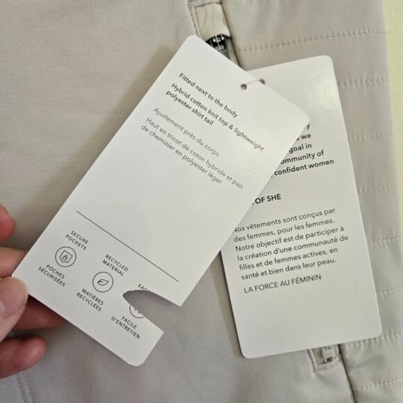 Athleta Women's Beige/Gray Peak Hybrid Fleece Tight - Picture 9 of 11